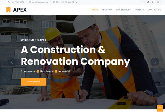 Construction Website