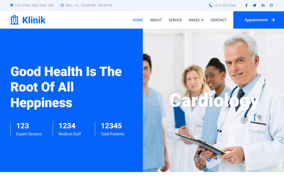 Clinic Website