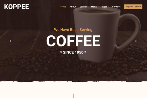 Coffee Website
