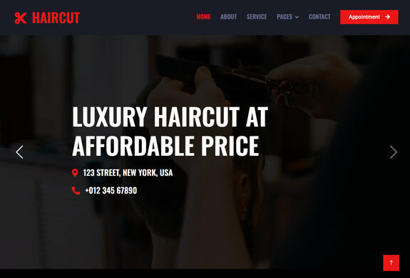 Hair Salon Website